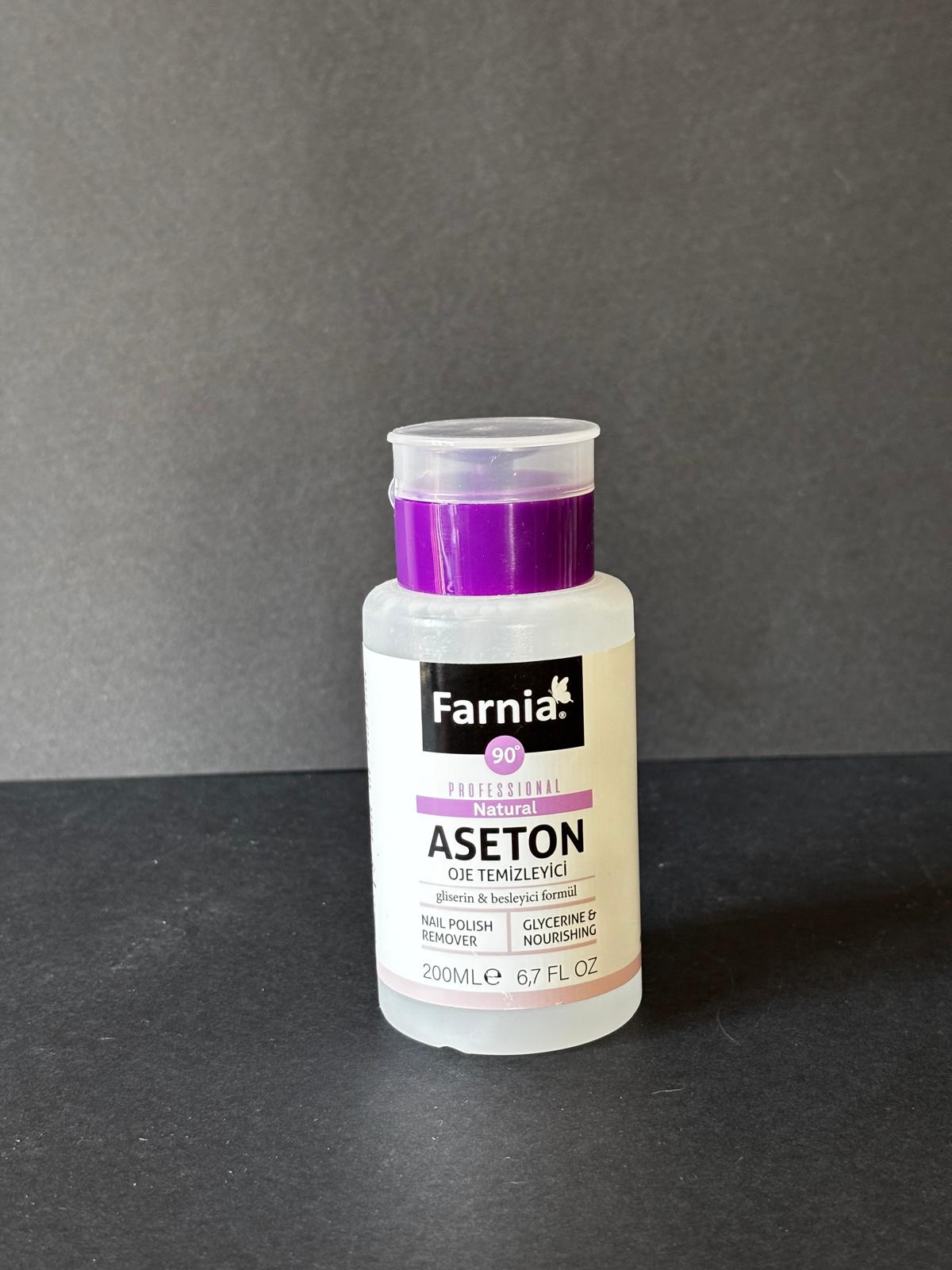 Farnia Oje Temizl. 200 ml Pompalı 8X12 ad